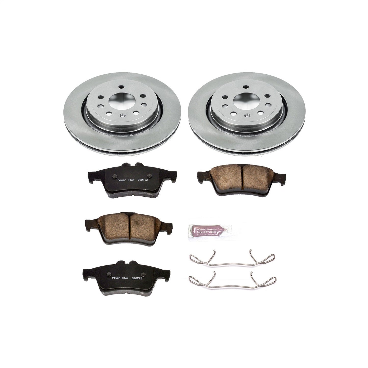 PowerStop 03-11 Saab 9-3 Rear Autospecialty Brake Kit (KOE983)