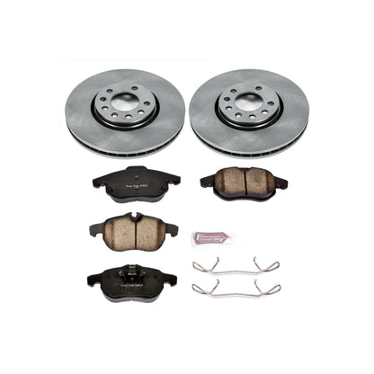 PowerStop 03-11 Saab 9-3 Front Autospecialty Brake Kit (KOE985)