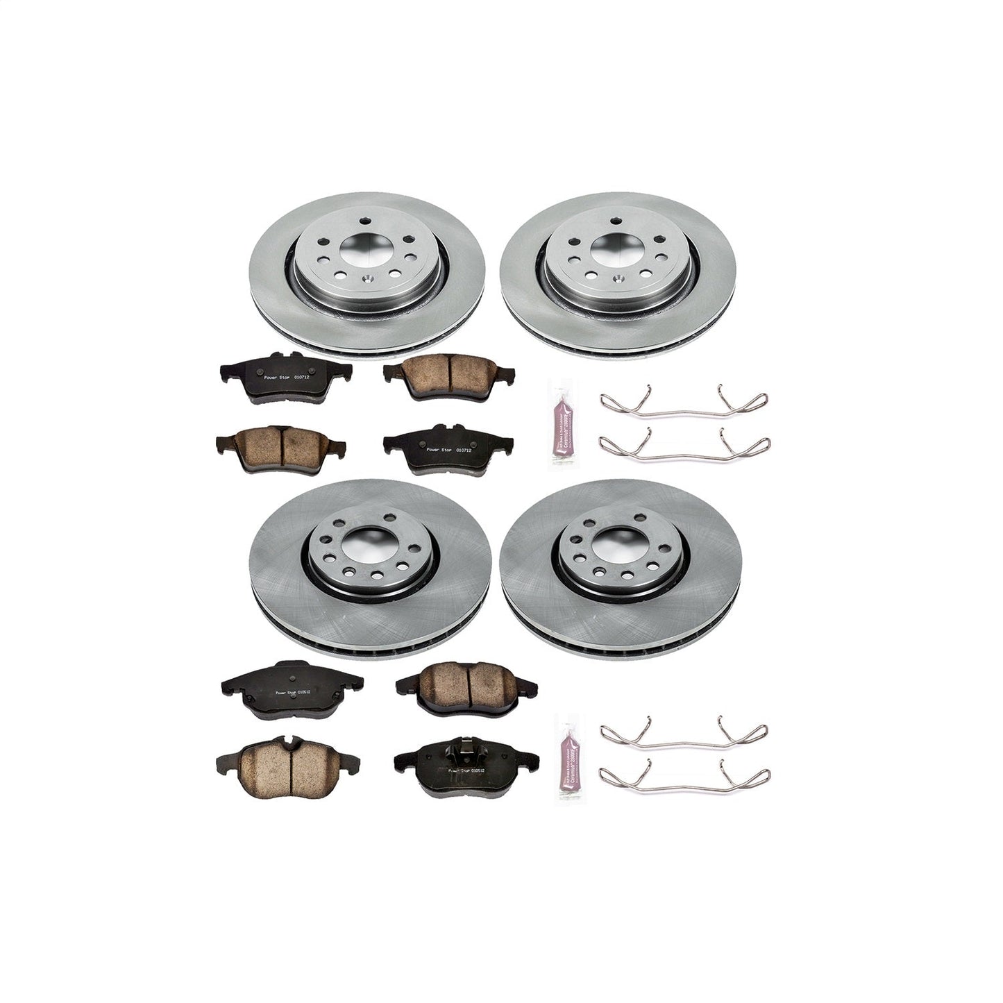 PowerStop 03-11 Saab 9-3 Front & Rear Autospecialty Brake Kit (KOE986)