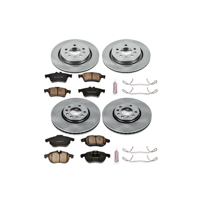 PowerStop 03-11 Saab 9-3 Front & Rear Autospecialty Brake Kit (KOE986)