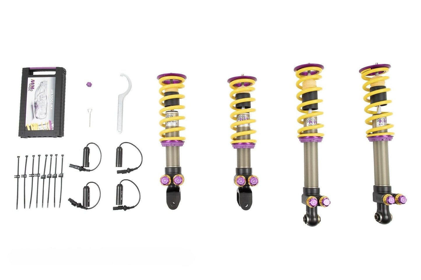 KW Variant 5 Adjustable Coilover Suspension Kit - 2011-2022 Lamborghini Aventador