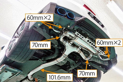 HKS Super Turbo Muffler - Nissan GT-R R35 2009+