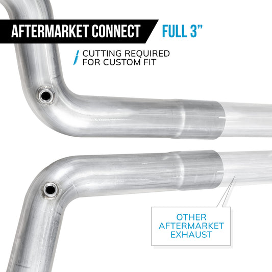 Stainless Works Mustang GT Lead Pipe Kit 15-25 Aftermarket Connect