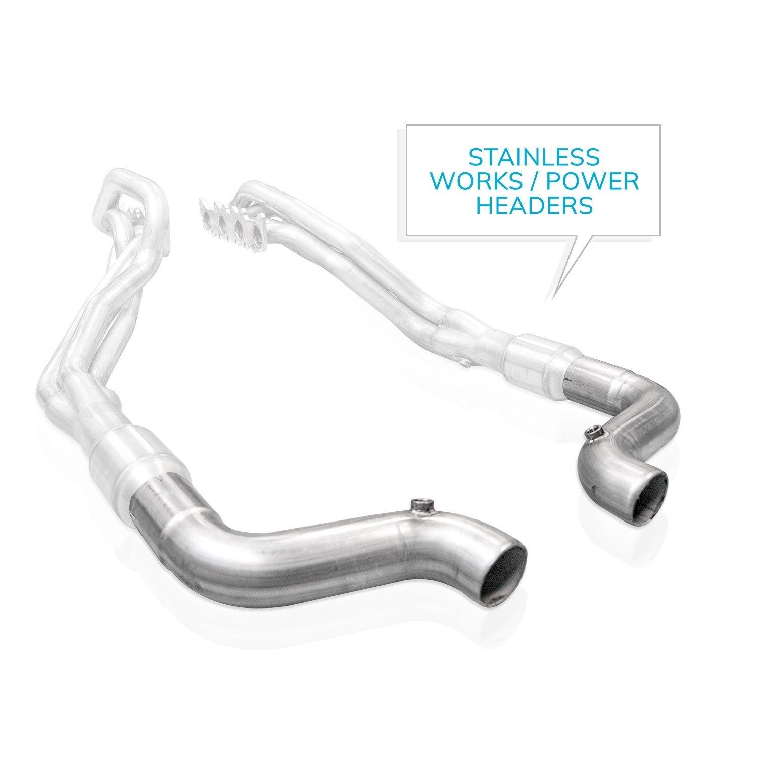 Stainless Works Mustang GT Lead Pipe Kit 15-25 Aftermarket Connect
