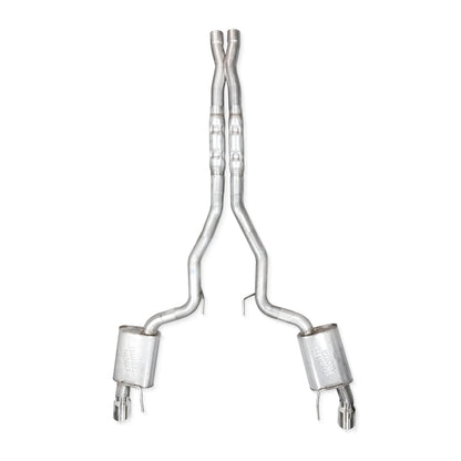 Stainless Works M24CBXPCR for 24-25 Mustang GT Catback Dual Tips Redline Sound X