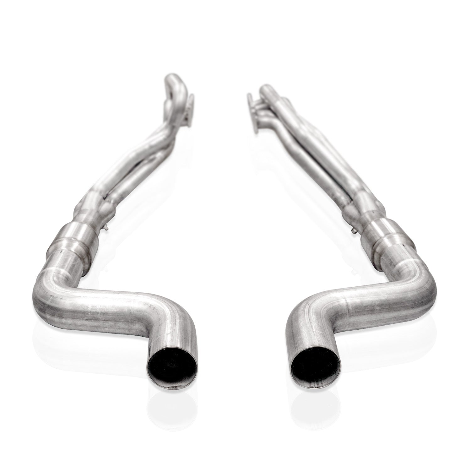 Stainless Works M242HCAT for 15-25 Mustang GT Headers Factory Connect 2" Exhaust