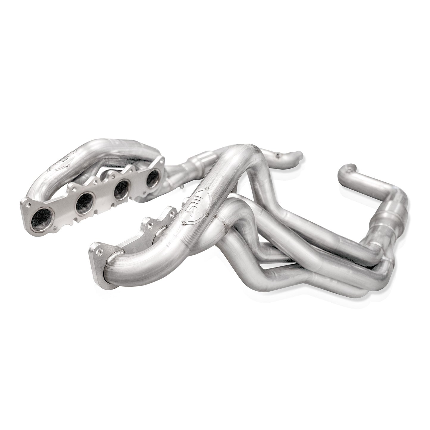 Stainless Works M242HCAT for 15-25 Mustang GT Headers Factory Connect 2" Exhaust