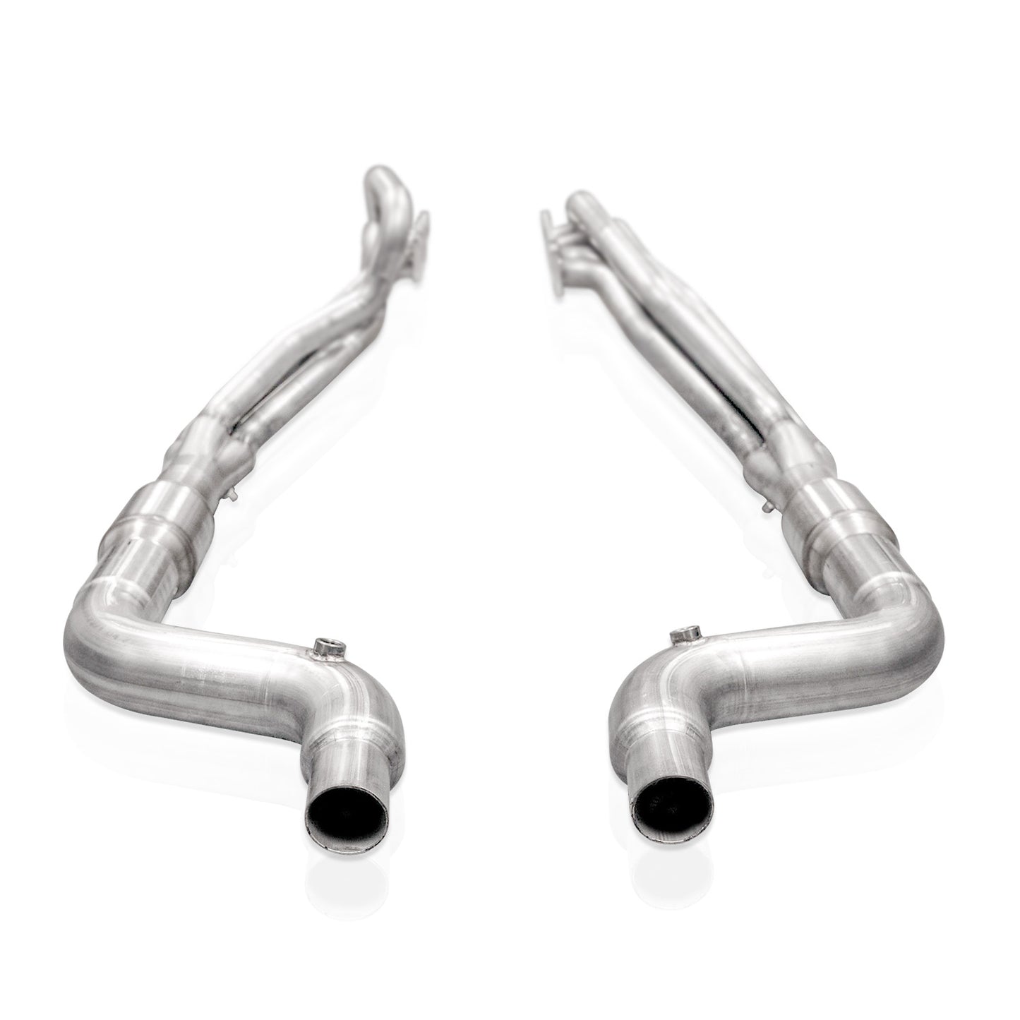 Stainless Works M242HCAT for 15-25 Mustang GT Headers Factory Connect 2" Exhaust