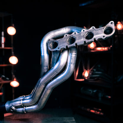 Stainless Works M24HCAT for 15-25 Mustang GT Headers 1-7/8in Primaries 3in