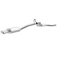 2012-2013 VW Jetta Cat Back Exhaust; Dual Straight Driver Side Rear Exit by Magnaflow (15158)
