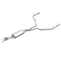 2010-2012 Range Rover Cat Back Exhaust; Dual Split Rear Exit by Magnaflow (15579)