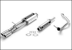 1999-2003 VW Jetta Cat Back Exhaust; Sport Series; Dual Split Rear Exit by Magnaflow (15669)