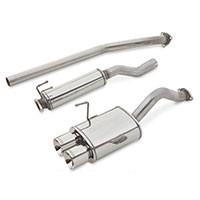 2002-2005 Honda Civic Cat Back Exhaust; Dual Split Rear Exit by Magnaflow (15757)