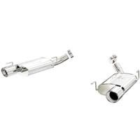 2005-2009 Ford Mustang Axle Back Exhaust; Dual Split Rear Exit by Magnaflow (15882)
