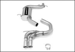 2006-2007 VW GTI Cat Back Exhaust; Dual Split Rear Exit by Magnaflow (16691)