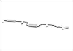 2007-2009 Mazda 3 Cat Back Exhaust; Single Rear Exit by Magnaflow (16786)