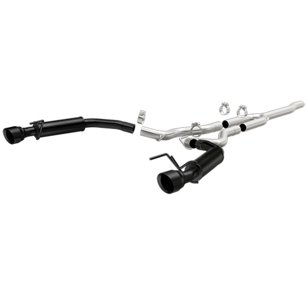 Magnaflow Comp Series Cat-Back Exhaust - Blk | 2015-2016 Ford Mustang Ecoboost (19256)