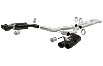 MagnaFlow Competition Series Cat-Back w/ Black Tips | 2018+ Ford Mustang GT (19369)
