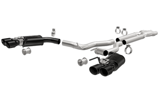 MagnaFlow Competition Series Cat-Back w/ Black Tips | 2018+ Ford Mustang GT (19369)