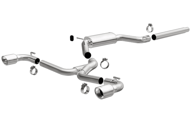 MagnaFlow Touring Cat-Back Exhaust | 2018-2021 VW GTI Mk7 (19435)