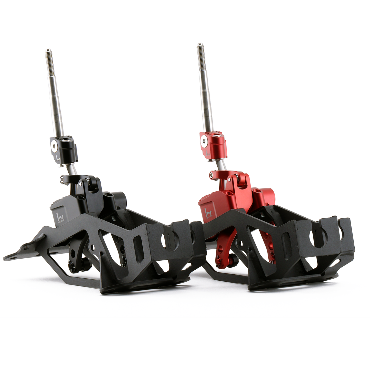 Hybrid Racing Adjustable Short Shifter: Honda Fit (07-13 GD3 / GE8) / Jazz (02-15 GD3 / GE8) w/ Internal Spring +40mm/+70mm Knob Height