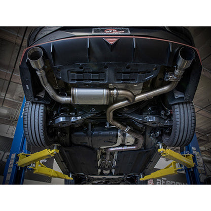 aFe Power Takeda 3" Stainless Steel Axle-Back Exhaust System | 2022-2025 Hyundai Elantra N (49-37027)