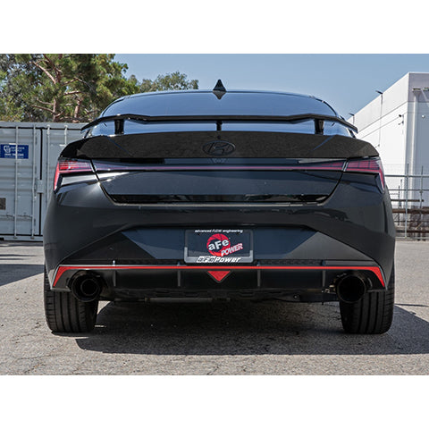 aFe Power Takeda 3" Stainless Steel Axle-Back Exhaust System | 2022-2025 Hyundai Elantra N (49-37027)