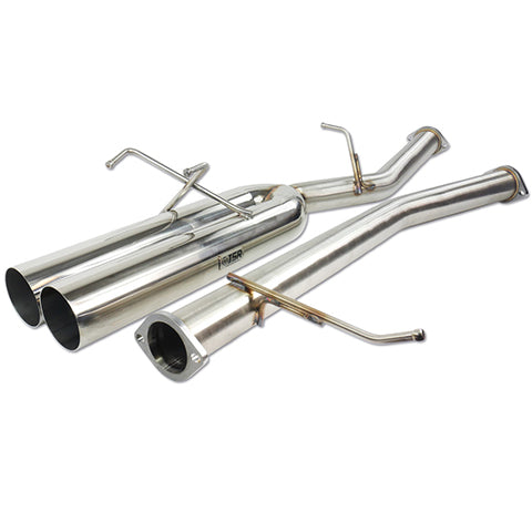 ISR Performance EP Straight-Pipe Dual Tip Exhaust | 1989-1994 Nissan 240SX (IS-EPDUAL)