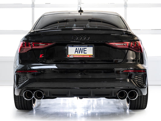 AWE Tuning Track Edition Exhaust | 2022+ Audi S3