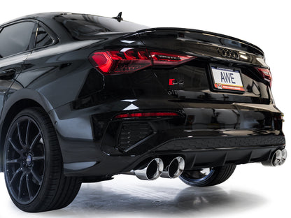 AWE Tuning Track Edition Exhaust | 2022+ Audi S3