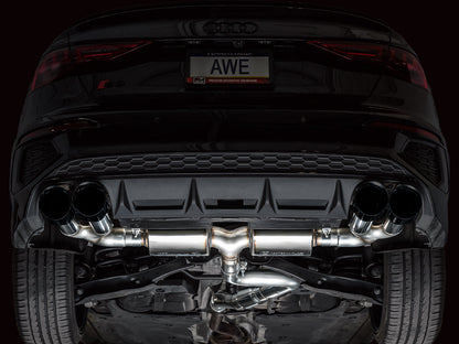 AWE Tuning Touring Edition Exhaust | 2022+ Audi S3