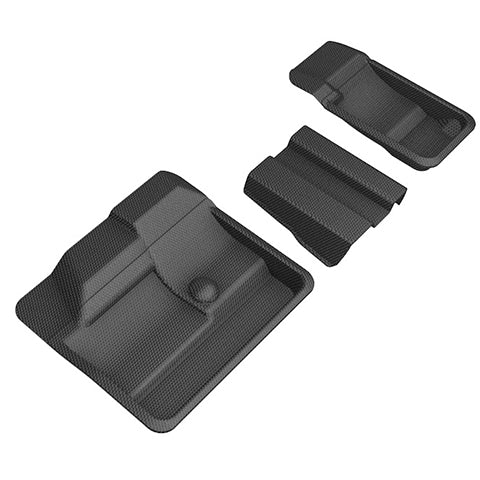 3D MAXpider Kagu 3rd Row Floor Mats | 2021-2023 Tesla Model Y (L1TL03631509)