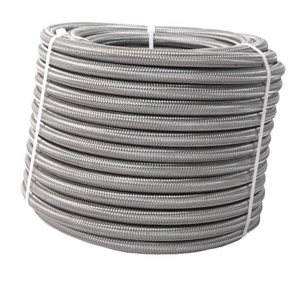Aeromotive PTFE SS Braided Fuel Hose - AN-08 x 4ft/8ft/12ft/16ft (15304/05/06/11)