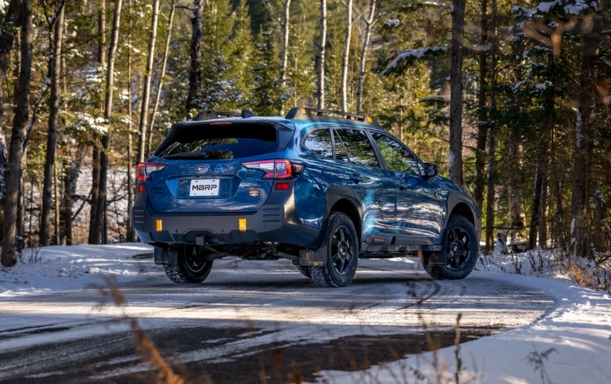MBRP T304 SS 2.5in Dual Axle-Back Exhaust | Subaru Outback XT/Wilderness (S4812304)