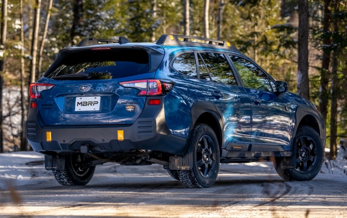 MBRP T304 SS 2.5in Dual Axle-Back Exhaust | Subaru Outback XT/Wilderness (S4812304)