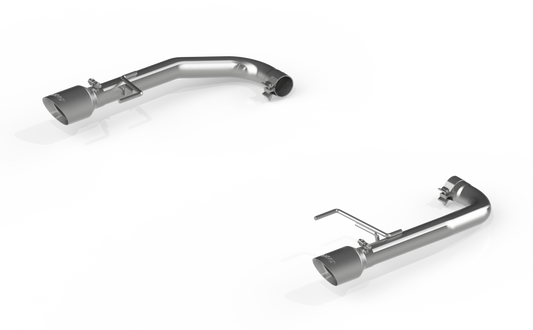 MBRP 2.5-Inch Race Dual Exit Axle-Back Exhaust w/ Stainless Steel Tips | 2015 - 2017 Ford Mustang GT (S7276304)
