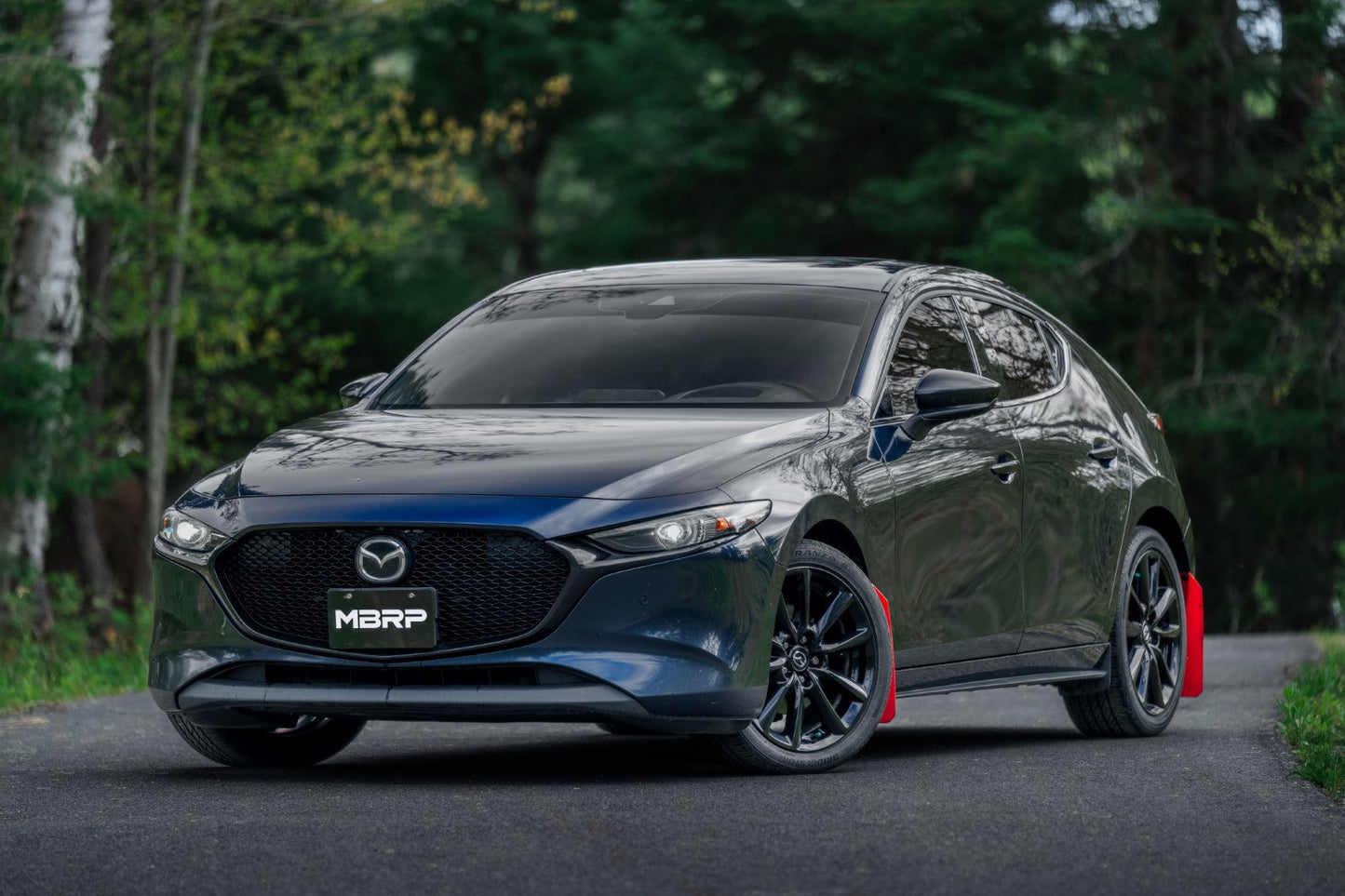 MBRP Stainless Steel 2.5" Axle-Back - Dual Exit | 2019-2024 Mazda 3 Hatchback (S4450)