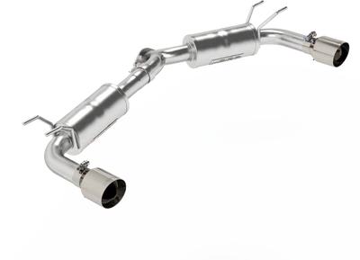 MBRP Stainless Steel 2.5" Axle-Back - Dual Exit | 2019-2024 Mazda 3 Hatchback (S4450)