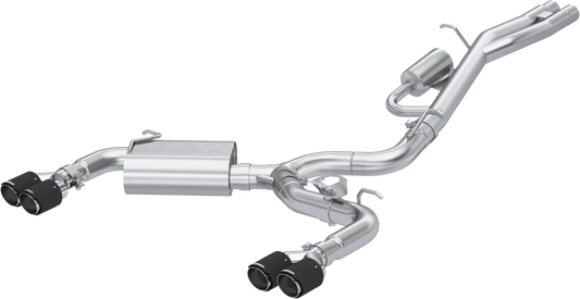 MBRP Stainless Steel 3" Cat-Back - Dual Split Exit | 2017-2020 Audi RS3 (S4610)