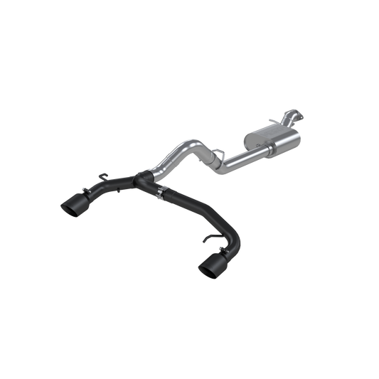 MBRP 3-Inch Armor BLK Tour Profile Dual Rear Exit Cat-Back Exhaust | 2021 - 2022 Ford Bronco (S5241BLK)