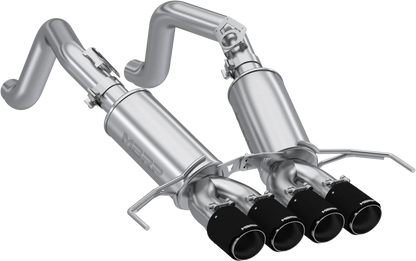 MBRP Stainless Steel 3" Axle-Back w/ Quad Tips | 2014 - 2019 Chevrolet Corvette (S7030)