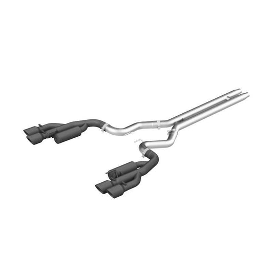 MBRP Black Series 3" Cat-Back Exhaust System | 2018-2023 Ford Mustang GT (S7207BLK)