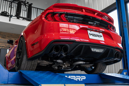 MBRP Black Series 3" Cat-Back Exhaust System | 2018-2023 Ford Mustang GT (S7207BLK)