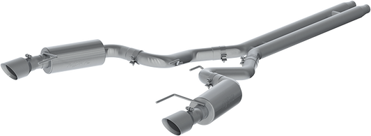 MBRP 3-Inch Street Dual Exit Cat-Back Exhaust w/ Stainless Steel Tips | 2015 - 2017 Ford Mustang GT (S7239409)