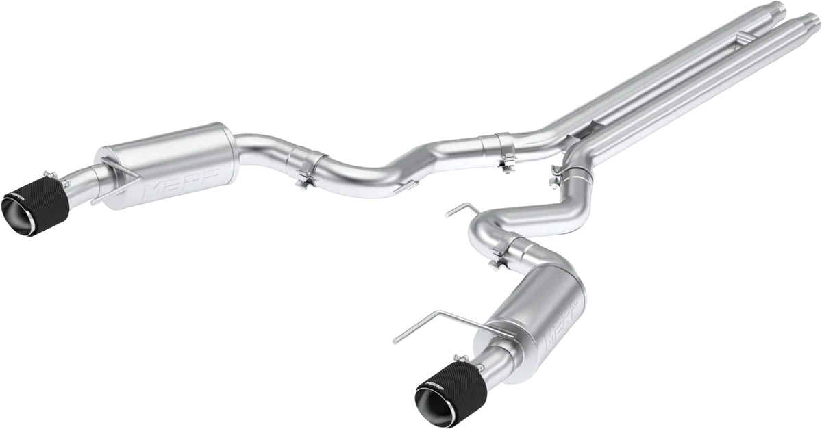 MBRP Stainless Steel 3" Cat-Back - Dual Exit | 2024+ Mustang GT (S7251)
