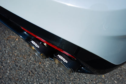 MBRP Carbon Fiber Tip / Bezel Replacement | 2018-2021 Kia Stinger GT (T5195CF)