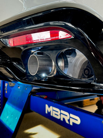 MBRP Carbon Fiber Tip / Bezel Replacement | 2018-2021 Kia Stinger GT (T5195CF)