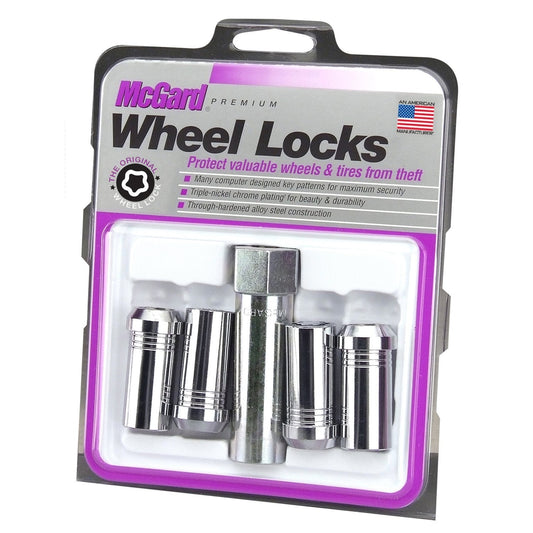 McGard Tuner Style Cone Seat Wheel Locks / Chrome (25110)