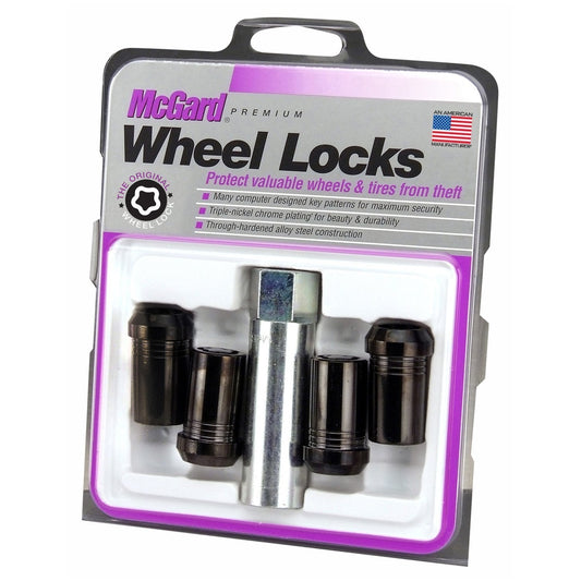 McGard Tuner Style Cone Seat Wheel Locks / Black (25112)