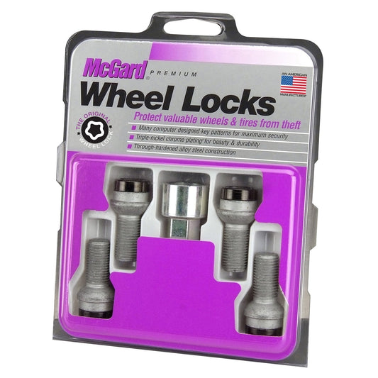 McGard Radius Seat Style Wheel Lock Bolts / Black (28318)